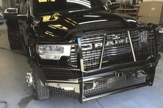 FBD191BLRC Ranch Hand Legend Series bumper with camera and sensor support for 2019–2024 Dodge Ram
