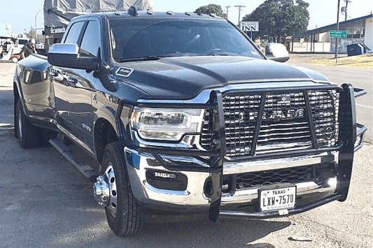 Camera and sensor ready Ranch Hand GGD191BL1C Grille Guard for Dodge Ram 2500/3500, heavy-duty protection