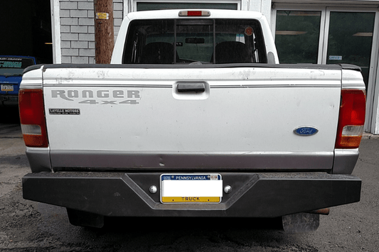 Affordable Offroad Rangerrear Ford Ranger 1993-2011 Elite Rear Bumper Full Width