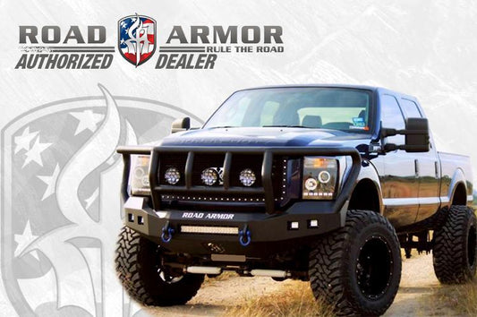 Road Armor Identity Ford F250/F350 Superduty Rear Bumper 2011-2016 6112DR-A0-P2-MD