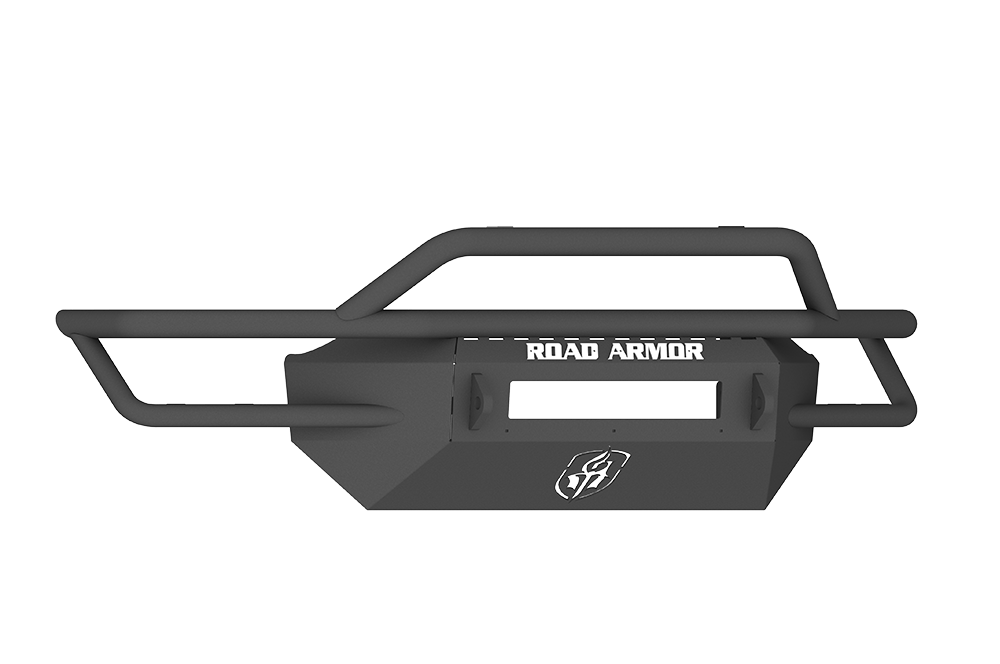 Road Armor Sahara Series SA4084B-NW 2010-2018 Dodge Ram 2500/3500 Front Non-Winch Bumper Pre-Runner Style Black Finish