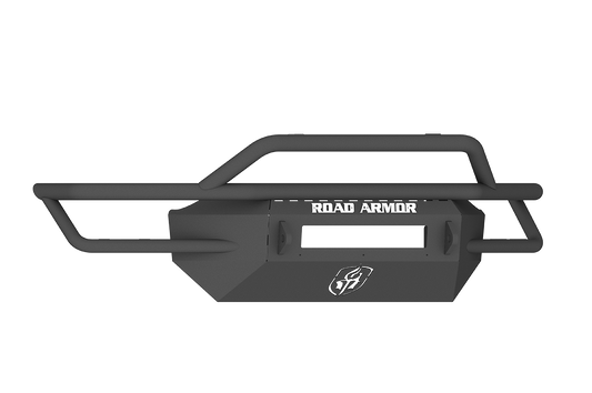 Road Armor Sahara Series SA6114B-NW 2011-2016 Ford F250/F350/F450 Superduty Front Bumper, Black Finish, Pre-Runner Style, Sahara, Non-Winch