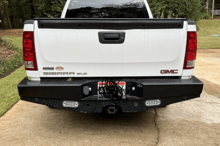 2012 Silverado Ranch Hand Ranch Hand SBC08HBLSL Sport Chevy Silverado 1500 Rear Bumper 2007.5 ...