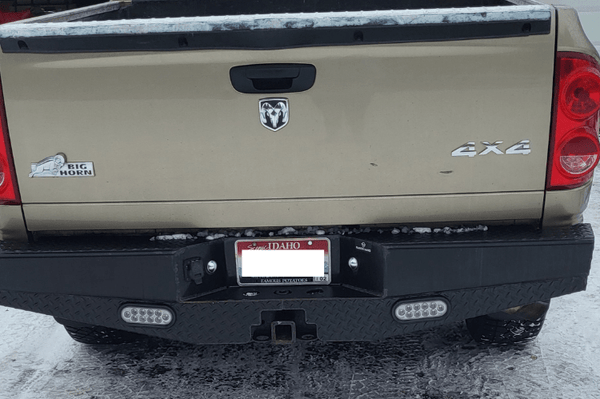 Ranch Hand SBD031BLL Sport Dodge Ram 1500 Rear Bumper 2002 2008