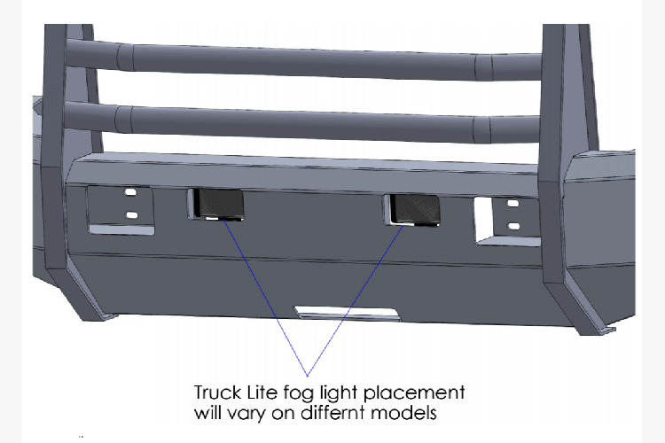 Truck Defender 2F-1116 Aluminum Ford F250/F350 Superduty Front Bumper 2011-2016