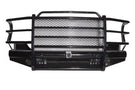 Tough Country Dodge Ram 1500 2006-2008 Front Bumper (Non Mega Cab) Expanded Metal without Tow Hooks,  Gloss Black Powder Coat Finish TFR0615DLRESM