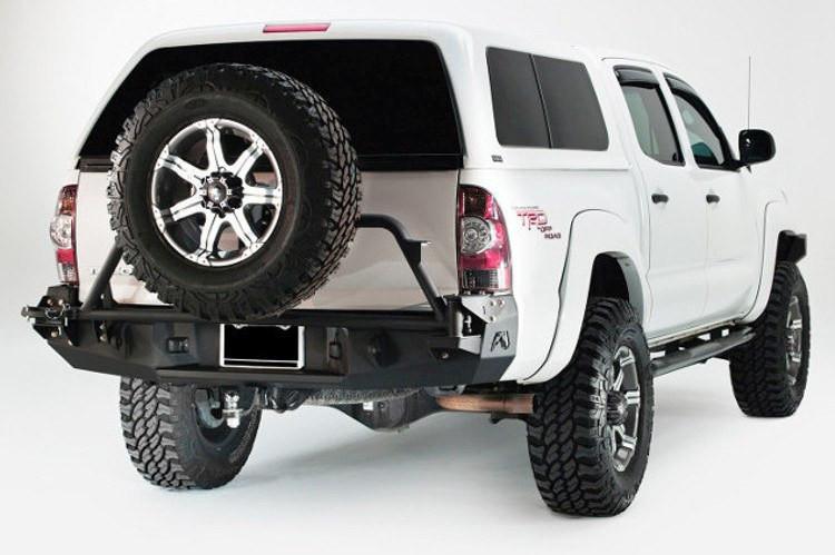 Fab Fours Toyota Tacoma 2005-2015 Rear Bumper with Tire Carrier TT-Y1351T-1