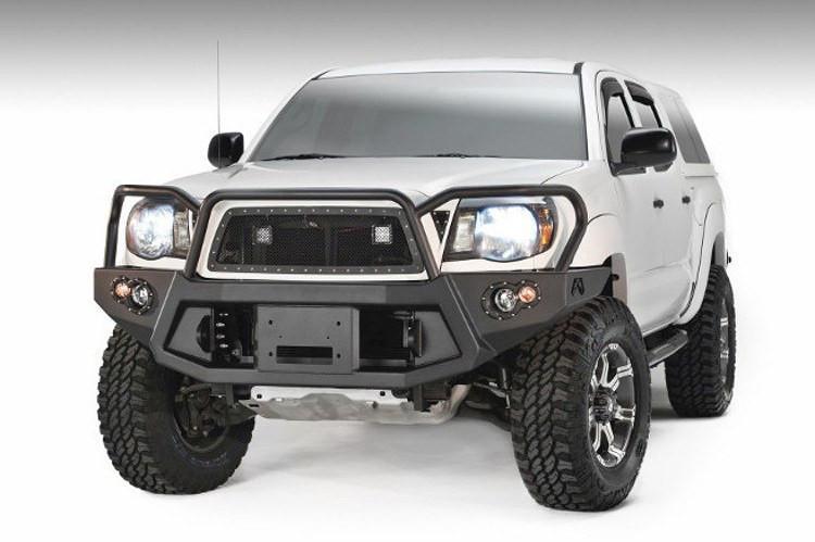 Fab Fours Toyota Tacoma 2005-2011 Front Bumper Winch Ready with Full Guard TT05-B1550-1