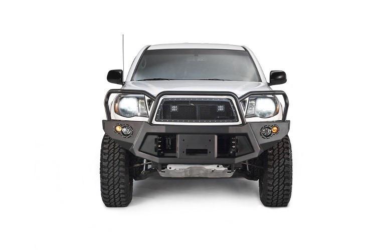 Fab Fours Toyota Tacoma 2005-2011 Front Bumper Winch Ready with Full Guard TT05-B1550-1