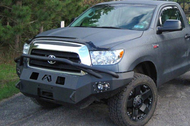 Fab Fours Toyota Tundra 2007-2013 Front Bumper Winch Ready with Pre-Runner Guard TT07-H1852-1