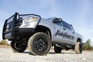 Fab Fours TT07-K1860-1 Toyota Tundra 2007-2013 Black Steel Front Bumper Full Guard with Tow Hooks