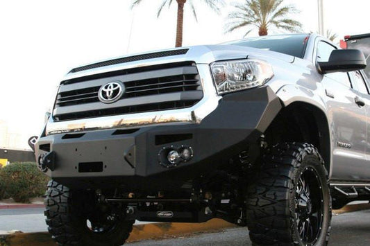 Fab Fours TT14-H2851-1 Toyota Tundra 2014-2021 Premium Front Bumper Winch Ready No Guard