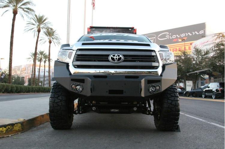 Fab Fours TT14-H2851-1 Toyota Tundra 2014-2021 Premium Front Bumper Winch Ready No Guard