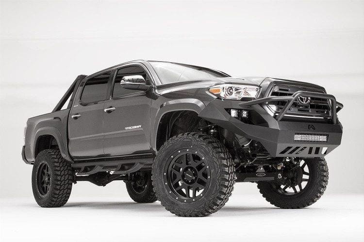 Fab Fours TT16-D3652-1 Toyota Tacoma 2016-2023 Vengeance Front Bumper with Pre-Runner Guard