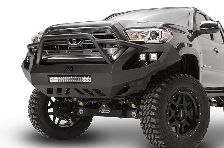 Fab Fours TT16-D3652-1 Toyota Tacoma 2016-2023 Vengeance Front Bumper with Pre-Runner Guard