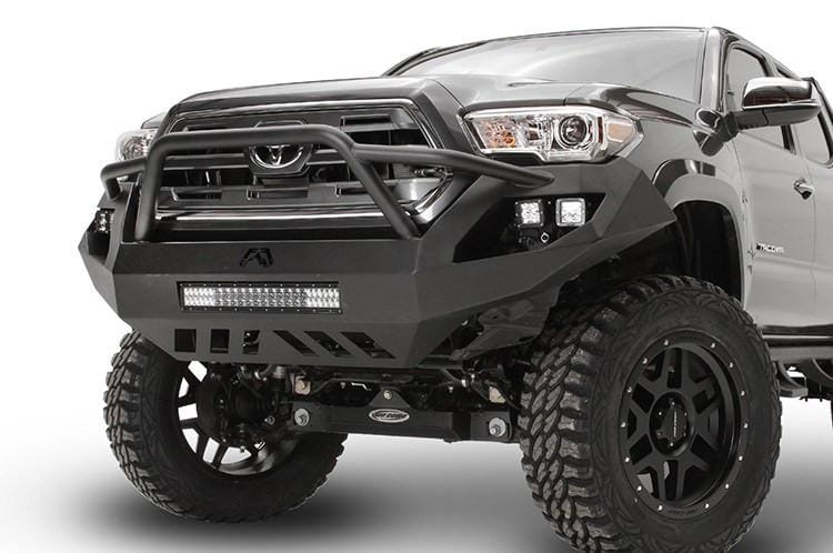 Fab Fours TT16-D3652-1 Toyota Tacoma 2016-2022 Vengeance Front Bumper with Pre-Runner Guard