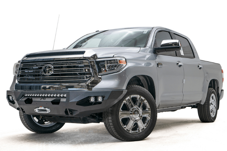 Fab Fours TT16-X3651-1 Matrix Front Bumper for 2016–2023 Toyota Tacoma, Winch Ready, No Guard Design