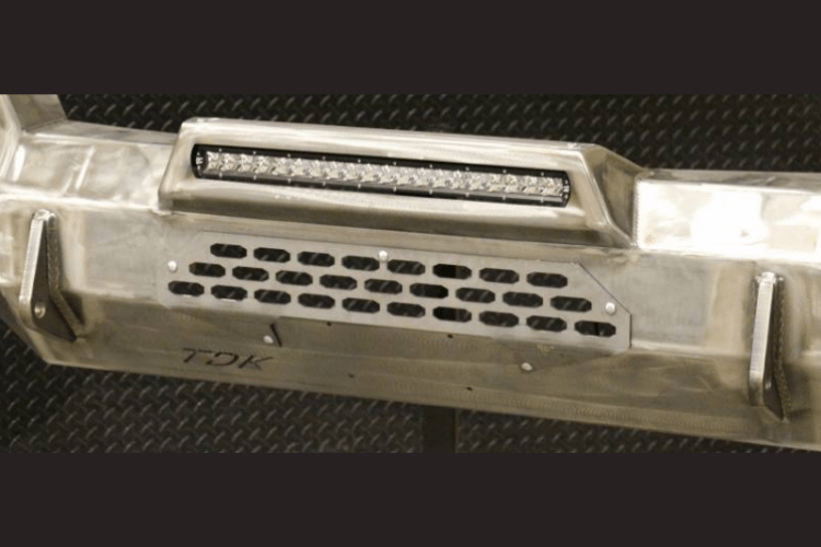 TDK CBU20CH steel front bumper for Chevy Silverado 2500/3500, 2020–2023 model years, heavy-duty truck bumper upgrade.