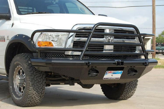 Tough Country Dodge Ram 2500/3500 2010-2018 Front Bumper Gloss Black Powder Coat Finish  DFR1034DLFSM