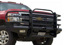 Tough Country Chevy Silverado 2500/3500 2003-2007 Front Bumper (Classic Body Style) Expanded Metal without Tow Hooks,  Gloss Black Powder Coat Finish TFR0215CLRESM