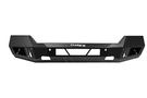 TrailFX FLDB005TI replacement front bumper for Chevy Silverado 1500 shown from multiple angles on a dark background