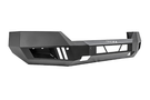 TrailFX FLDB005TI replacement front bumper for Chevy Silverado 1500 shown from multiple angles on a dark background