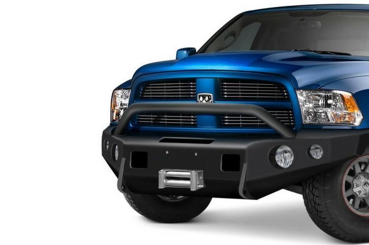 TrailReady 11100P Dodge Ram 2500/3500 1989-1993 Extreme Duty Front Bumper Winch Ready with Pre-Runner - BumperOnly