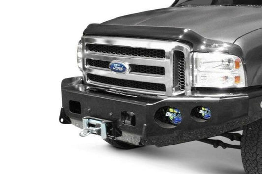 TrailReady 12303B Ford F250/F350 Superduty 2005-2007 Extreme Duty Front Bumper Winch Ready Base - BumperOnly