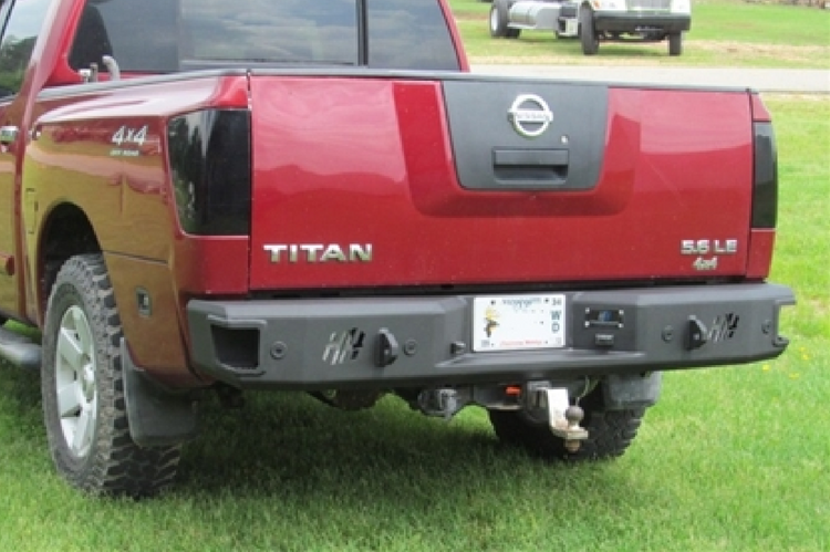 Hammerhead 600-56-0095 Nissan Titan Rear Bumper 2004-2009 with Sensors