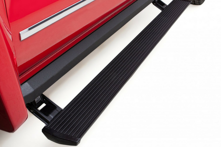 AMP Research 77154-01A Chevy Silverado 1500 2014-2018 PowerStep XL Running Board Plug N' Play System - includes OEM style illumination