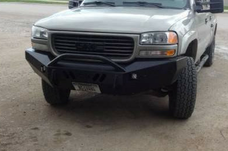 Throttle Down Kustoms GMC Sierra 2500/3500 Front Bumper 2001-2002 BPUSH0102GM