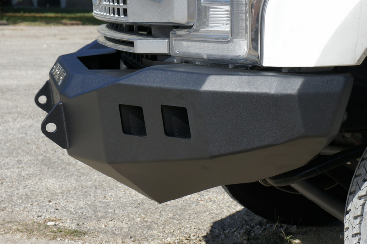 Road Armor 617F0B-NW 2017-2018 Ford F250/F350 Superduty Stealth Front Non-Winch Bumper No Guard, Black Finish and Square Fog Light Hole