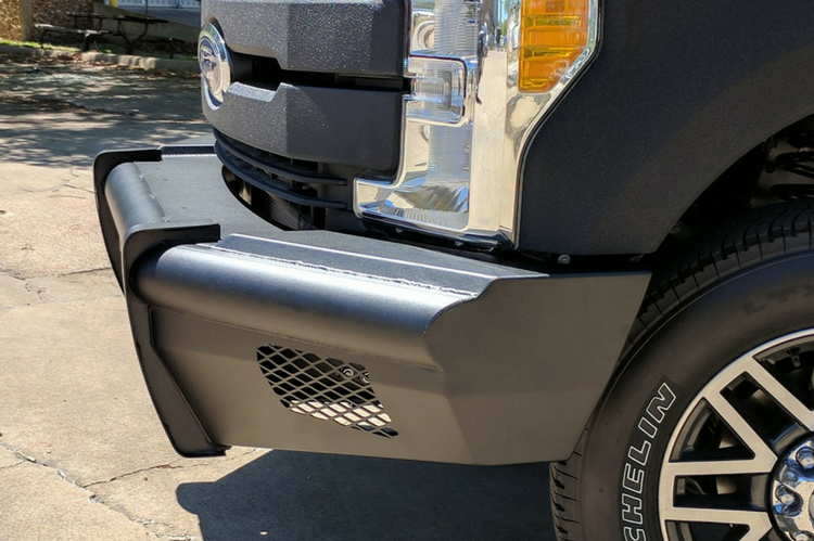 Road Armor Vaquero 611VF0B 2011-2016 Ford F250/F350 Superduty Front Bumper Non-Winch No Guard and Black Finish