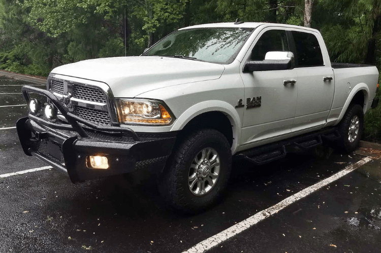 Ranch Hand BTD101BLRS 2010-2018 Dodge 2500/3500 Legend BullNose Series Front Bumper with Sensors