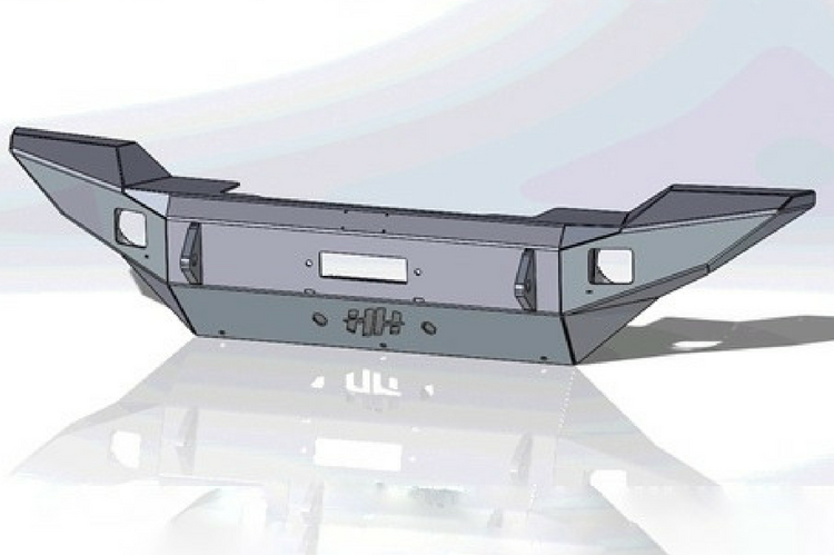 Hammerhead 600-56-0396 Jeep Wrangler JK 2007-2018 Front Bumper Winch Ready Pre-Runner