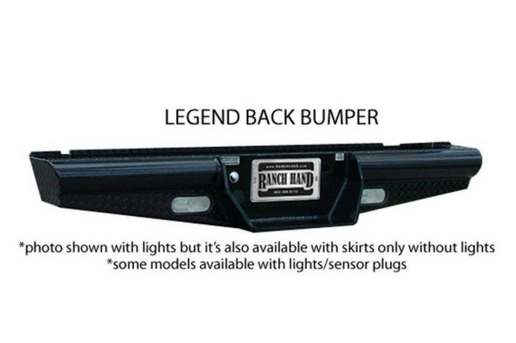 Ranch Hand BBC008BLS 2000-2006 GMC Yukon and Yukon XL Rear Bumper