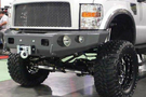 TrailReady 12100B Ford Bronco 1992-1996 Extreme Duty Front Bumper Winch Ready Base - BumperOnly