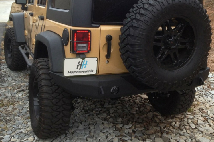 Hammerhead 600-56-0207 Jeep Wrangler JK 2007-2018 Rear Bumper