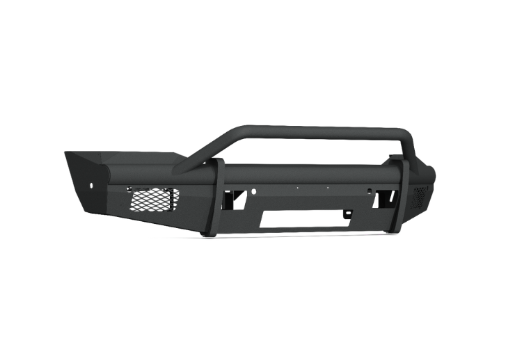 Road Armor Vaquero 4942VF6B 1994-2001 Dodge Ram 2500/3500 Front Bumper Non-Winch Full Guard  Texture Black