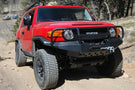 Warrior 3530 Toyota FJ Cruiser 2007-2014 Front Bumper Winch Ready with D-Ring Mounts & Brush Guard