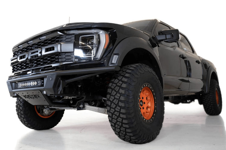 ADD F218102070103 Ford F150 Raptor 2021-2025 Pro Bolt-On Front Bumper black steel heavy duty off-road protection