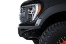 ADD F218102070103 Ford F150 Raptor 2021-2025 Pro Bolt-On Front Bumper black steel heavy duty off-road protection