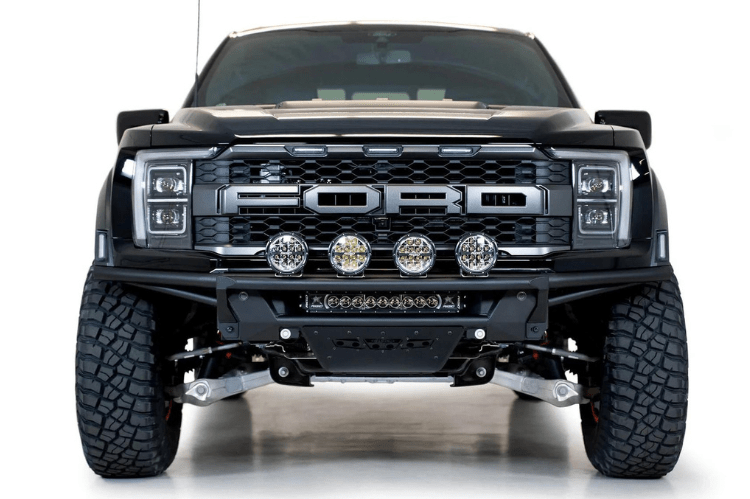 ADD F218102070103 Ford F150 Raptor 2021-2025 Pro Bolt-On Front Bumper black steel heavy duty off-road protection