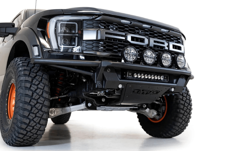 ADD F218102070103 Ford F150 Raptor 2021-2026 Pro Bolt-On Front Bumper black steel heavy duty off-road protection