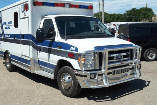 Heavy-duty Ali Arc Classic Ford F250/F350 Superduty 1998-2007 Front Bumper With Rake FDR273