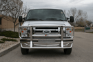 Ali Arc Traditional Aluminum Ford F250/F350 Superduty 1998-2007 Front Bumper With Rake FDR273
