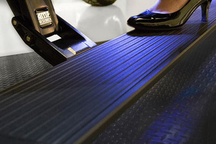 AMP Research 75134-01A 2002-2016 Ford F250/F350/F450 Super Duty PowerStep Electric Running Boards