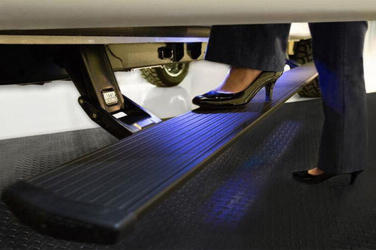 AMP Research 76236-01A 2020-2022 Ford F250/F350/F450 Super Duty PowerStep Plug-N-Play Running Boards