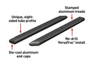 Aries 2055991 1999-2019 Ford F250/F350/F450 Super Duty AdvantEDGE 5 1/2" X 91" Black Aluminum Side Bar Running Boards