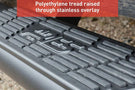 Aries 2057975 1999-2023 Ford F250/F350/F450 Super Duty AscentStep 5 1/2" X 75" Black Steel Running Boards